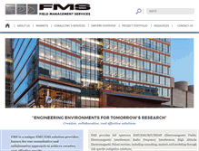 Tablet Screenshot of fms-corp.com